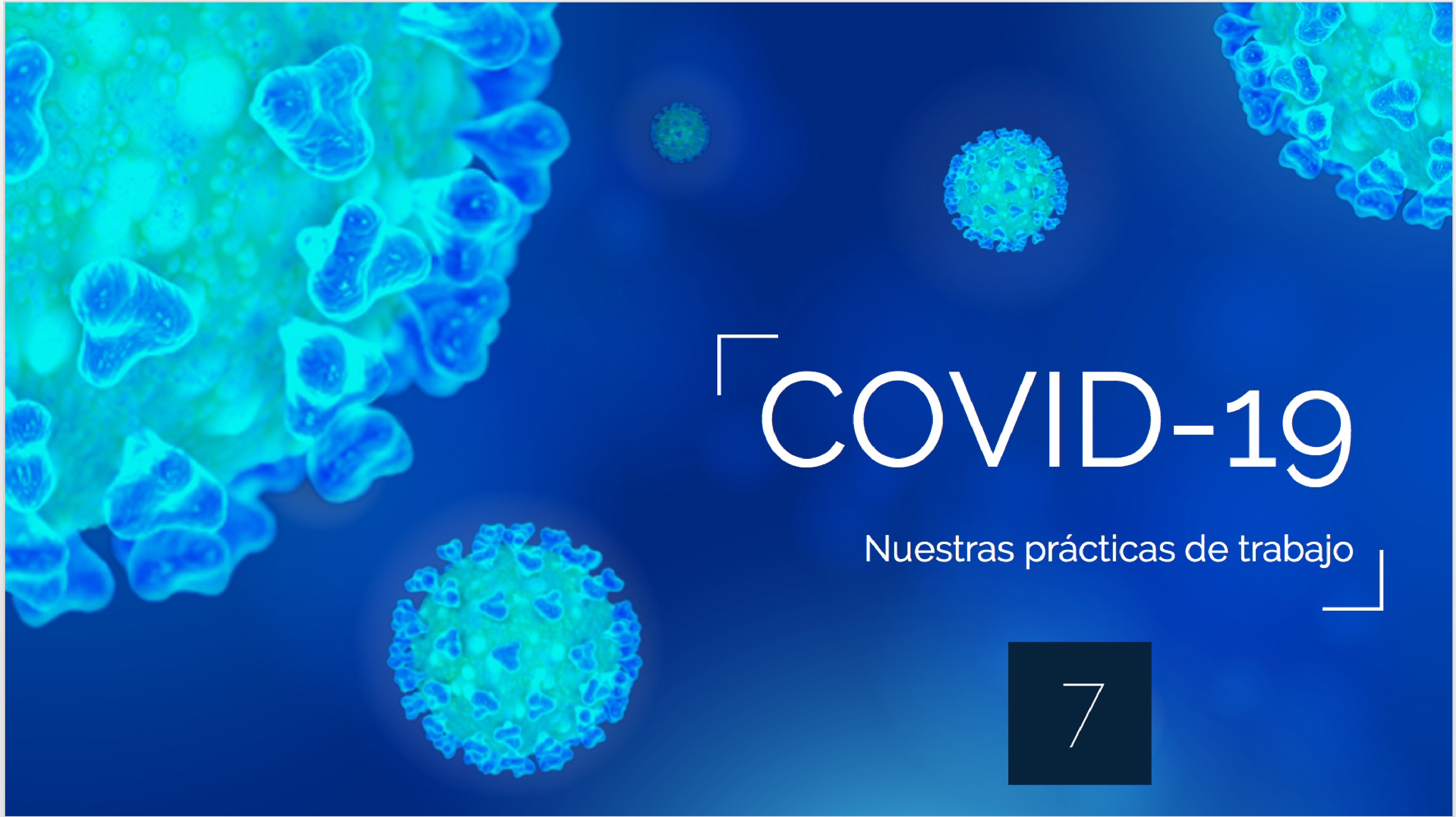 COVID -19. Estamos trabajando, contáctanos. 